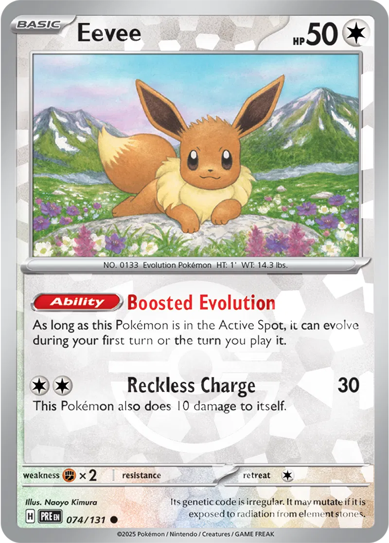Eevee Poke ball Holo